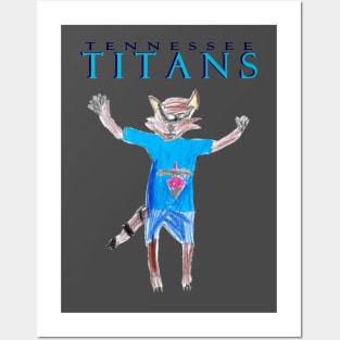 Tennessee Titans Mascot Design Posters and Art